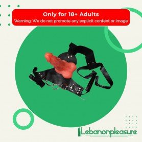 Vibrating Realistic Straps On Dildo SO-017