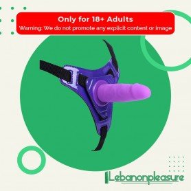 Ultra Elastic Harness Lesbian Strapon Dildo SO-019