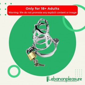 Chastity Steel Lock Device for Men BDP-010