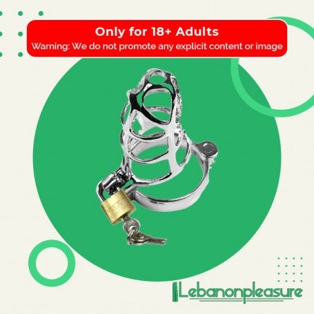 Chastity Steel Lock Device for Men BDP-010