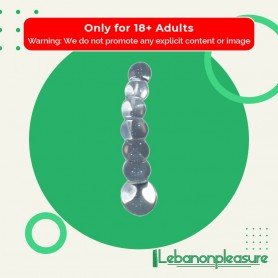 Ultra Beaded Crystal Glass dildo GD-008