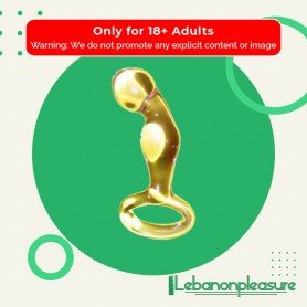 Jaguar Golden Glass Dildo GD-009