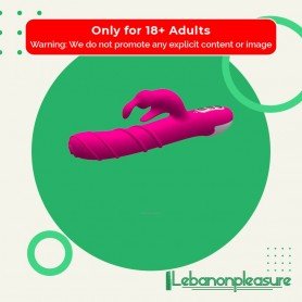 Khalifa Silicone Rabbit Vibrator-USB Rechargeable RV-024