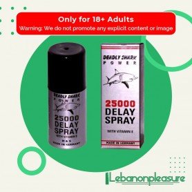 DEADLY SHARK 25000 DELAY SPRAY FOR MEN WITH VITAMIN E DTZ-007