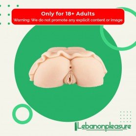 Artificial Silicone Mini skirt Ass & Vagina Masturbator BAV-018