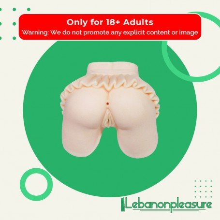 Silicone Mini Skirt Ass & Vagina Masturbator V2 BAV-019